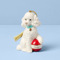 Lenox Fine Lenox Fine Personalized Poodle Ornament