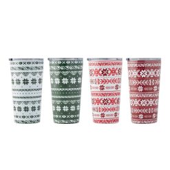 Lenox Fine Lenox Fine Fair Isle Highballs, Set of 4
