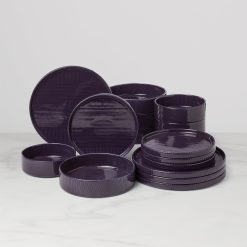 Lenox Fine Lenox Fine Modulus Nightshade 16-Piece Dinnerware Set