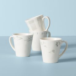 Lenox Fine Lenox Fine Oyster Bay Assorted Mugs, Set of 4