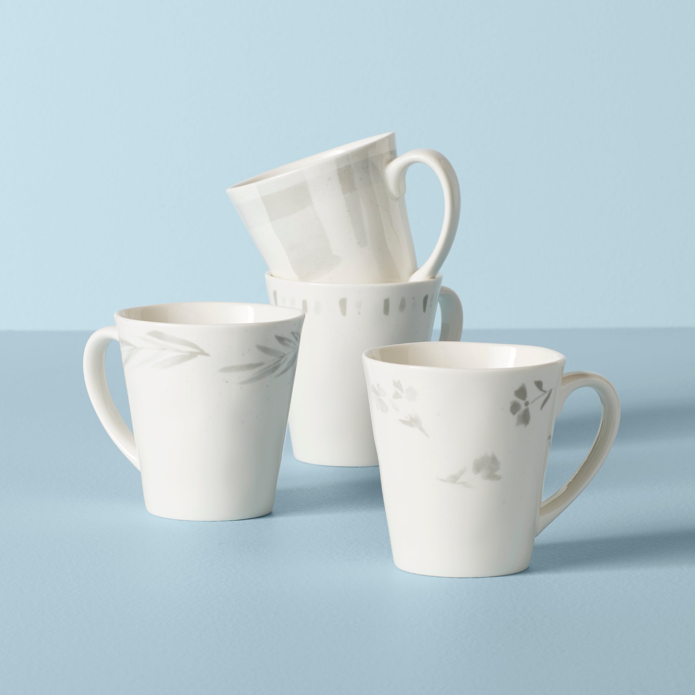 Lenox Fine Lenox Fine Oyster Bay Assorted Mugs, Set of 4