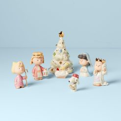 Lenox Fine Lenox Fine Peanuts 7-Piece Christmas Pageant Figurines