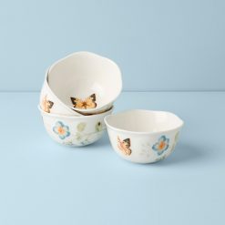 Lenox Fine Lenox Fine Butterfly Meadow 4-Piece Dessert Bowl Set