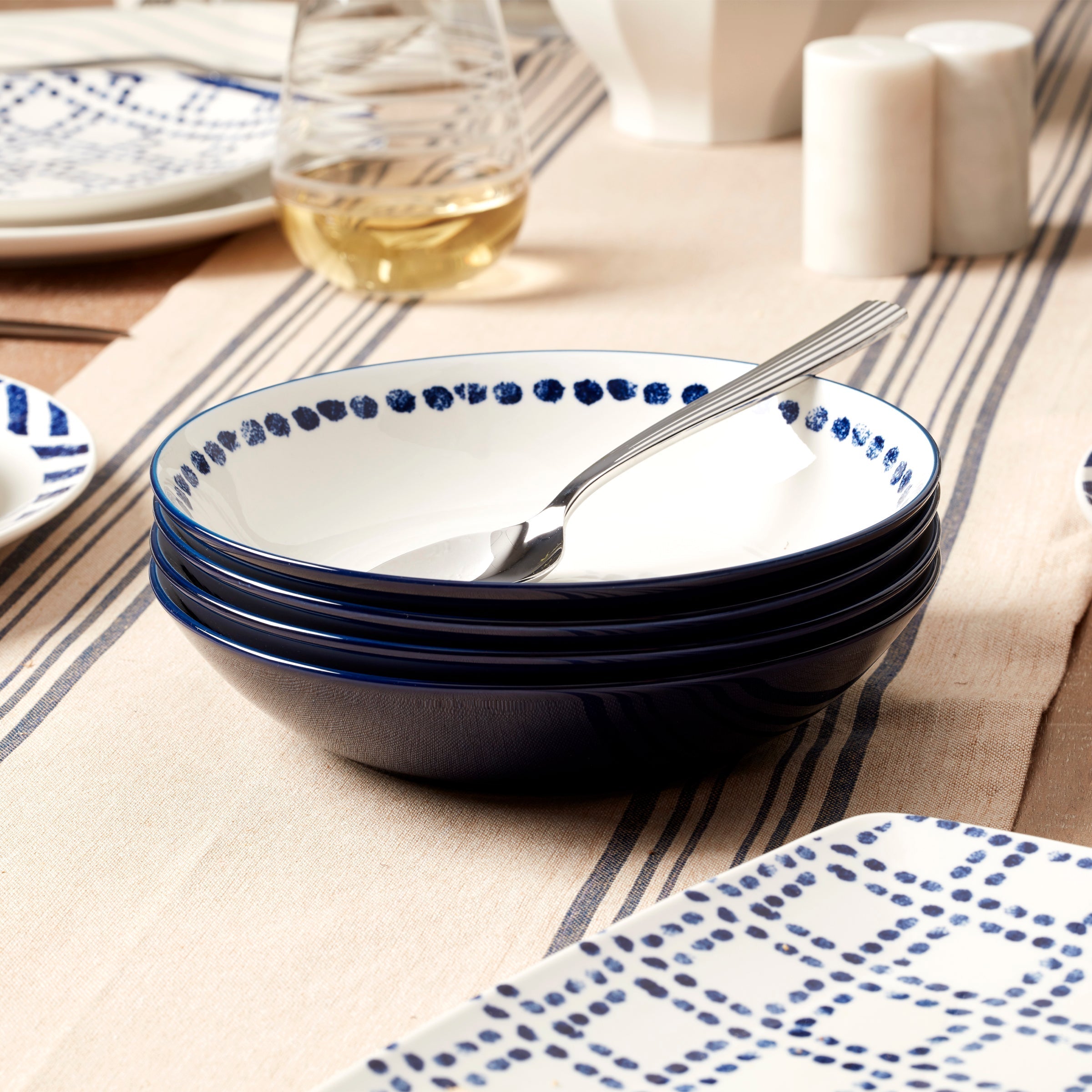 Lenox Fine Lenox Fine Harbour 12-Piece Dinnerware Set - Image 12