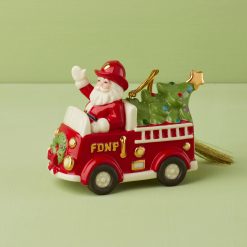 Lenox Fine Lenox Fine Santa In Fire Truck Ornament