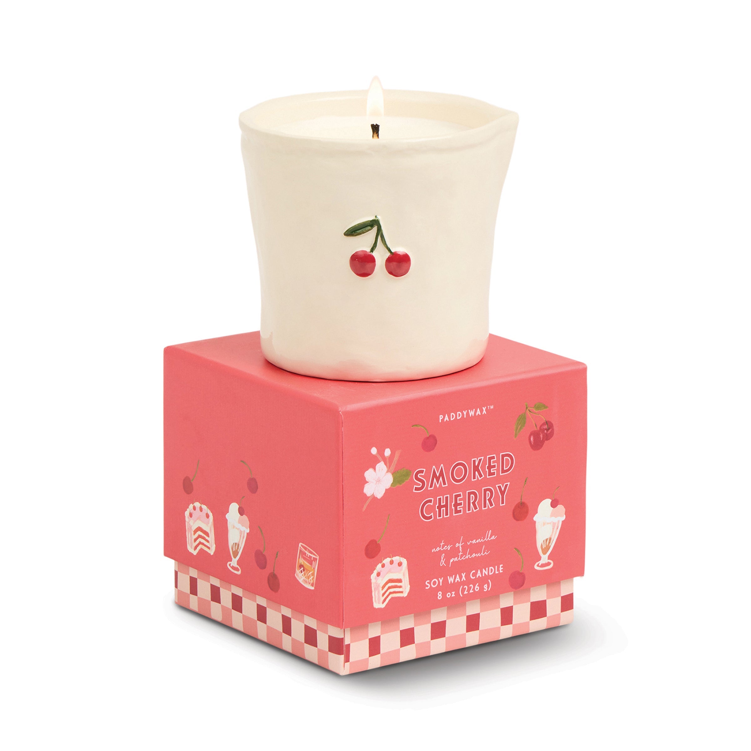 Lenox Fine Lenox Fine Bistro Smoked Cherry 8oz Candle - Image 2
