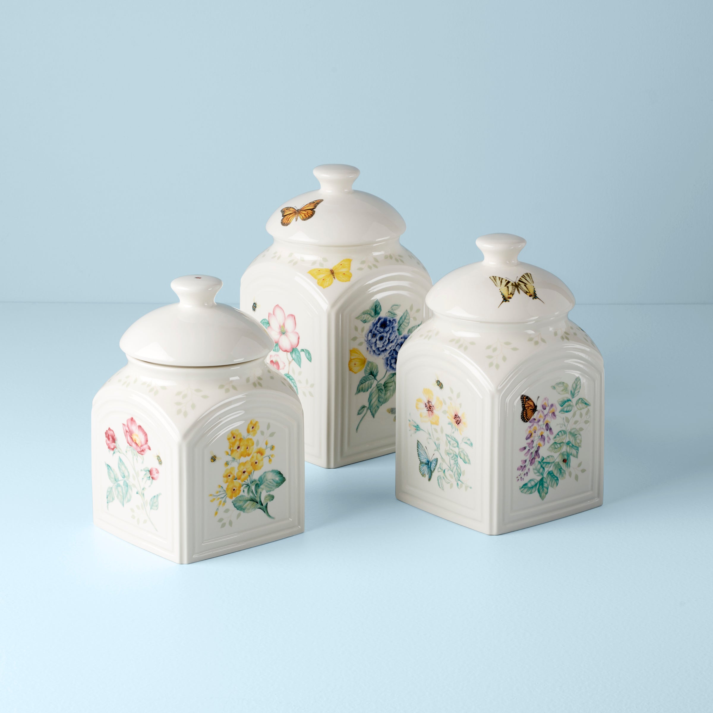Lenox Fine Lenox Fine Butterfly Meadow 3-Piece Canister Set