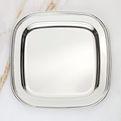 Lenox Fine Lenox Fine Derby Silverplate Square Tray