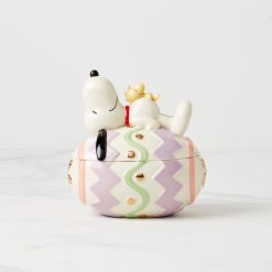 Lenox Fine Lenox Fine Snoopy Easter Covered Candy Dish