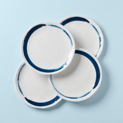 Lenox Fine Lenox Fine Blue Bay Melamine Dinner Plates, Set of 4