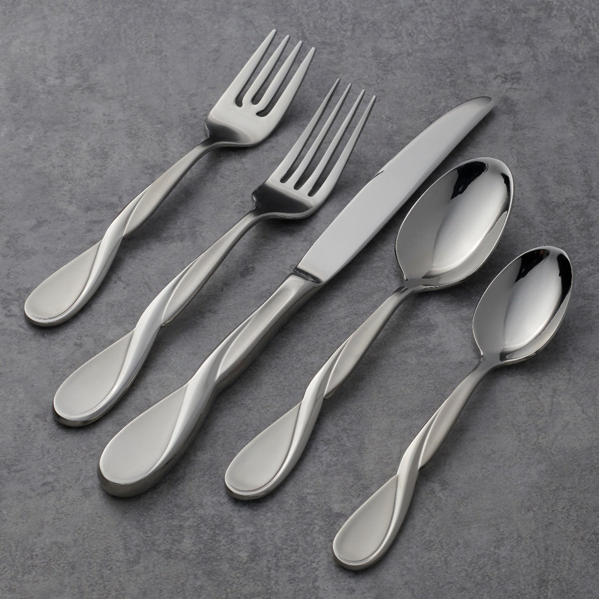 Lenox Fine Lenox Fine Aquarius Satin 5-Piece Place Setting - Image 2