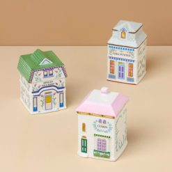 Lenox Fine Lenox Fine Lenox Spice Village 3-Piece Santa Fe Spice Jar Set