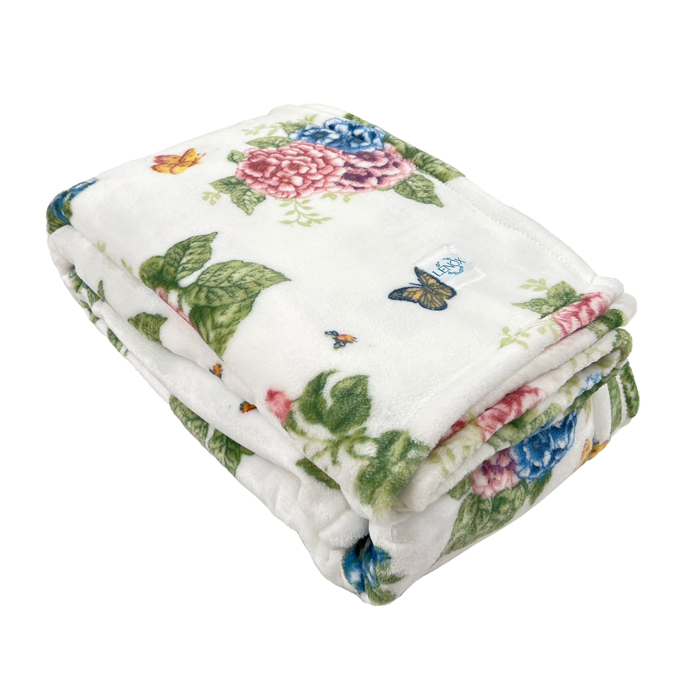Lenox Fine Lenox Fine Butterfly Meadow Hydrangea Throw Blanket - Image 8