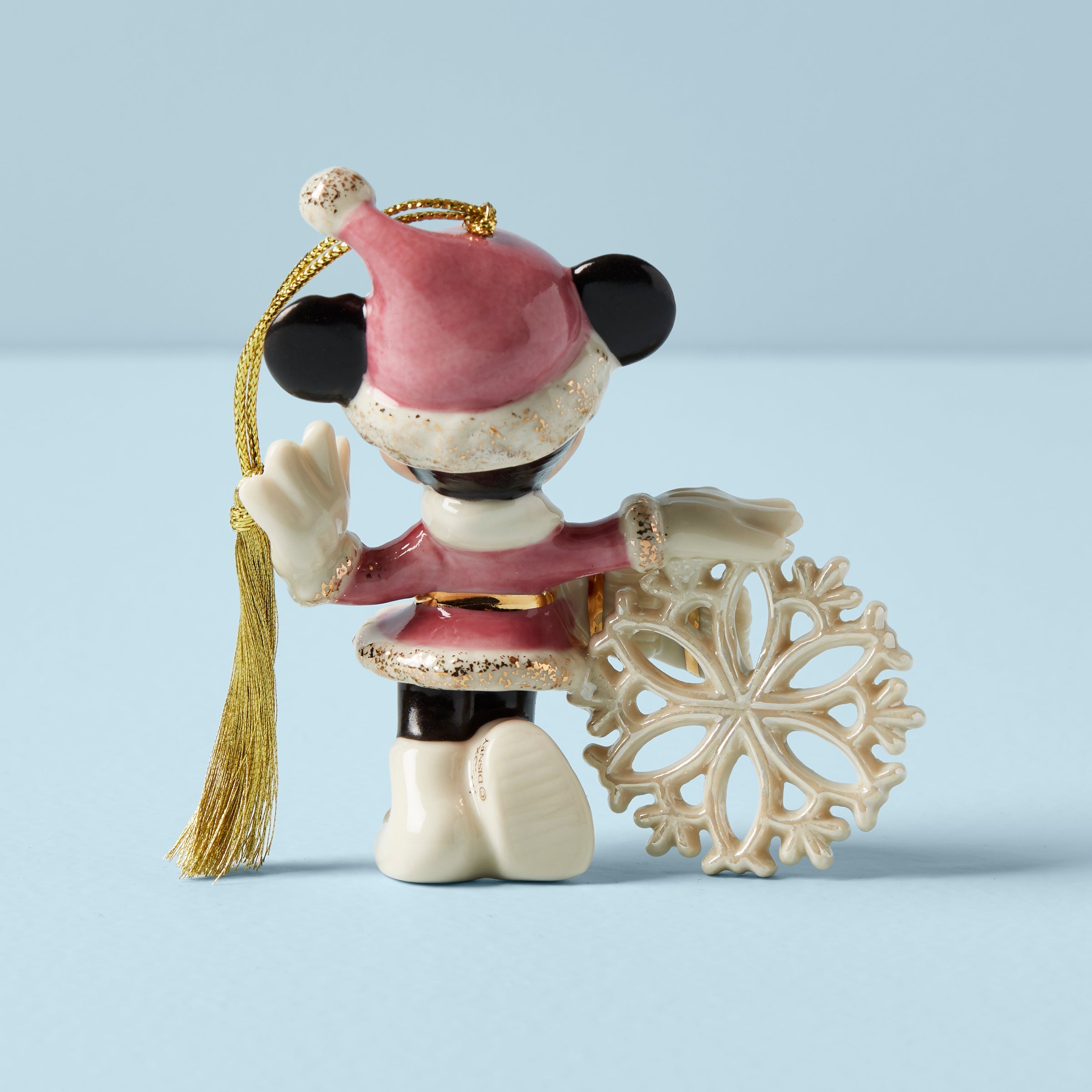 Lenox Fine Lenox Fine Personalized Minnie Mouse Snowflake Ornament - Image 2