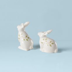 Alternative view of Lenox Fine Lenox Fine Butterfly Meadow Bunny Salt & Pepper