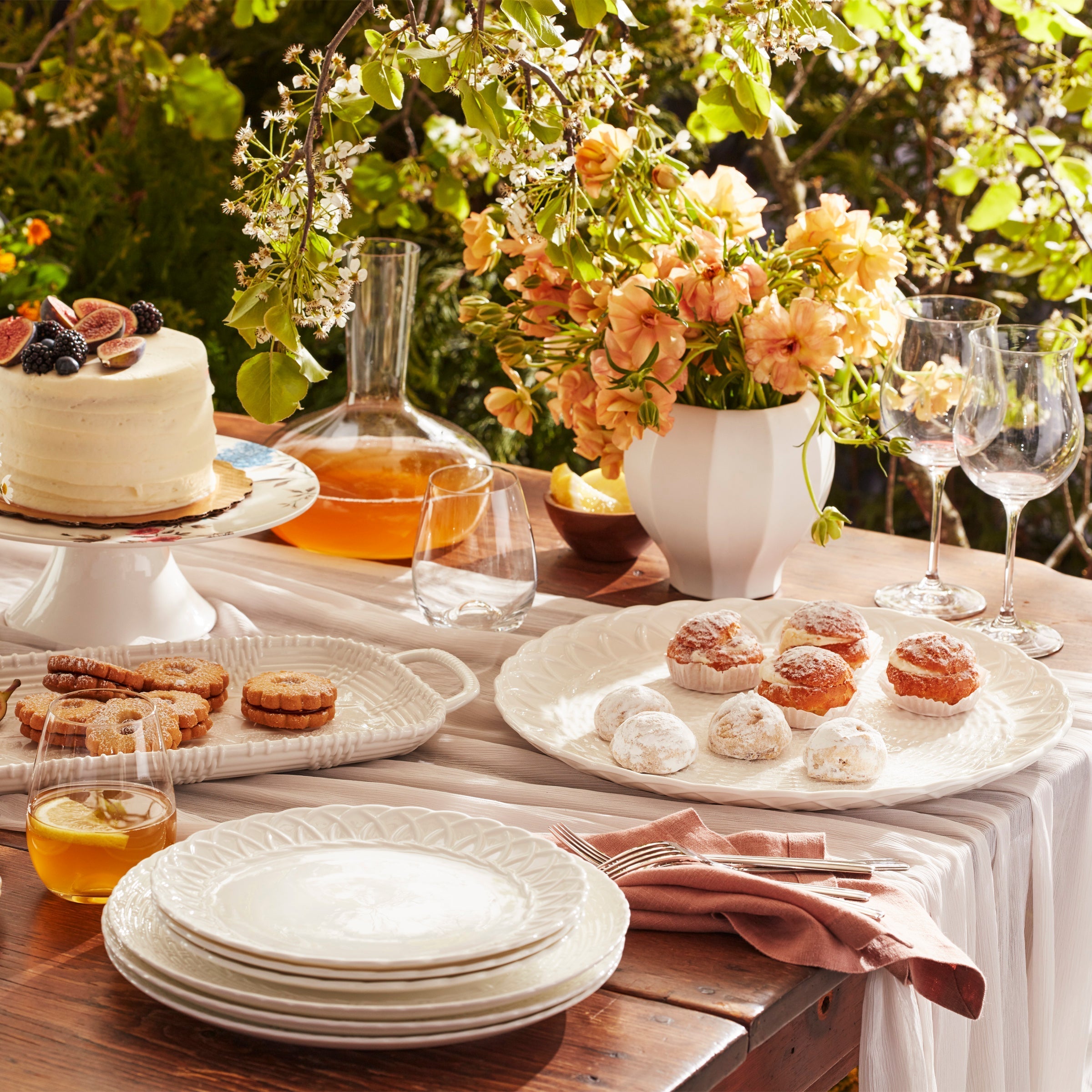 Lenox Fine Lenox Fine Wicker Creek 12-Piece Dinnerware Set - Image 2