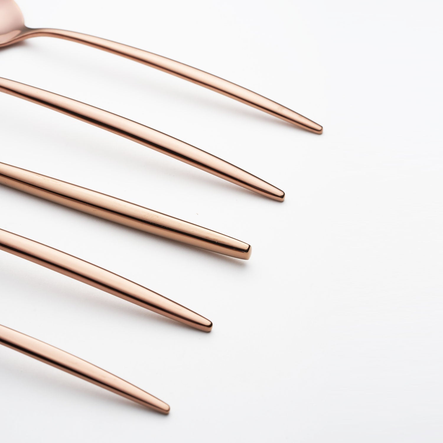 Lenox Fine Lenox Fine Gaze Copper Mirror 20-Piece Flatware Set - Image 5