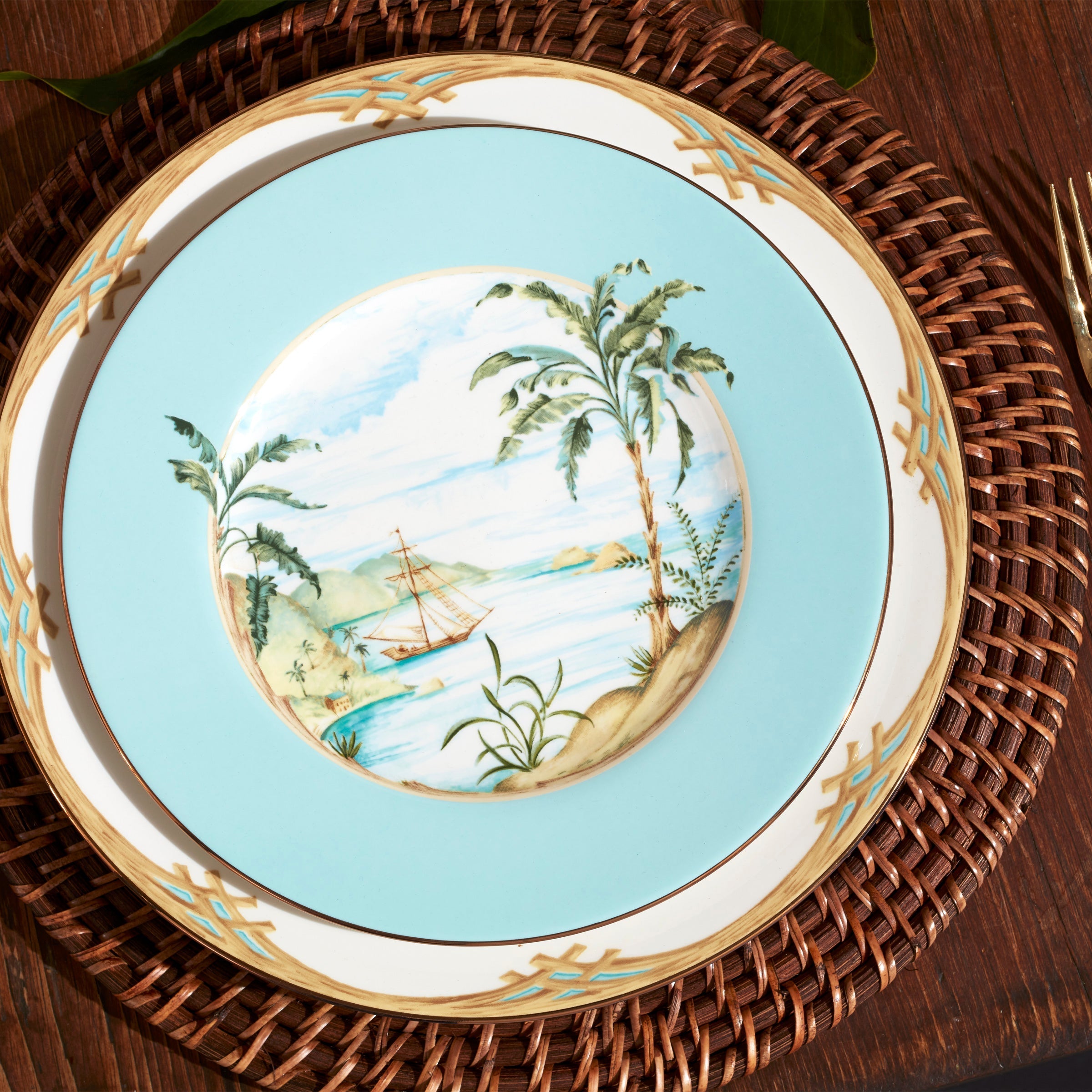 Lenox Fine Lenox Fine British Colonial Tradewind Accent Plate - Image 7