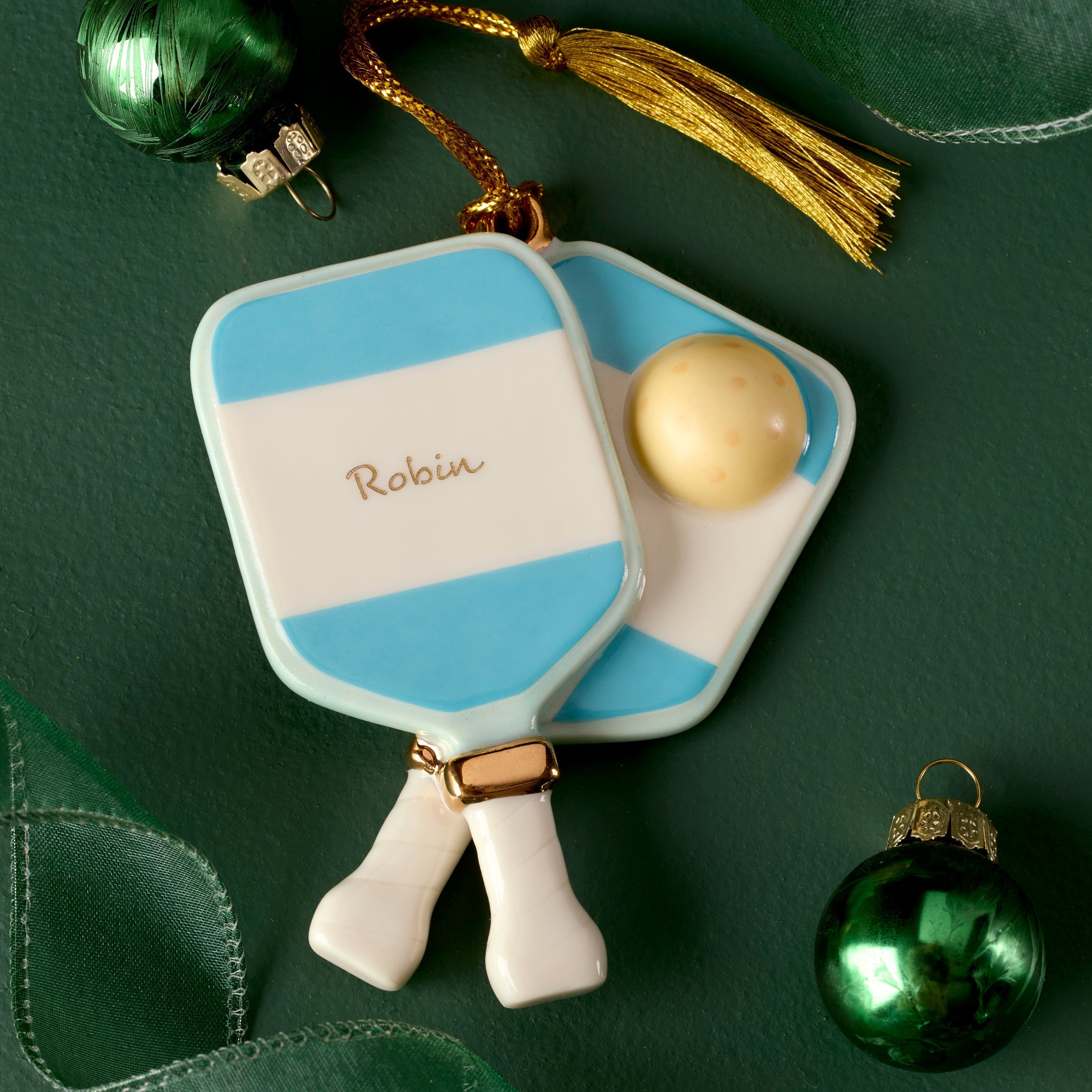 Lenox Fine Lenox Fine Personalized Pickleball Ornament - Image 3