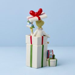 Alternative view of Lenox Fine Lenox Fine Grinch Gets The Gifts Figurine
