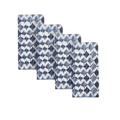 Lenox Fine Lenox Fine Blue Bay Diamond Dinner Napkins, Set of 4