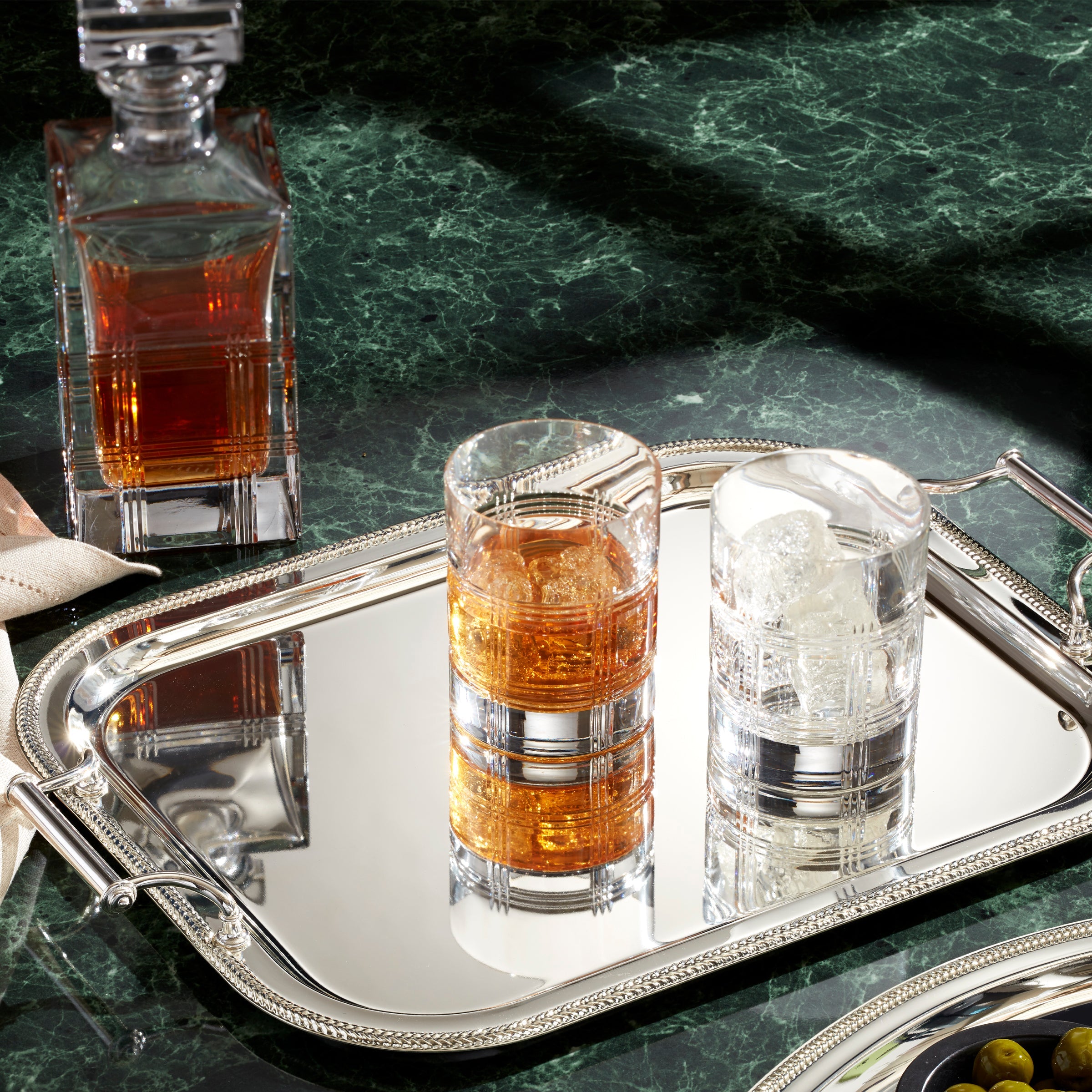 Lenox Fine Lenox Fine Hudson Crystal 5-Piece Whiskey Set - Image 2