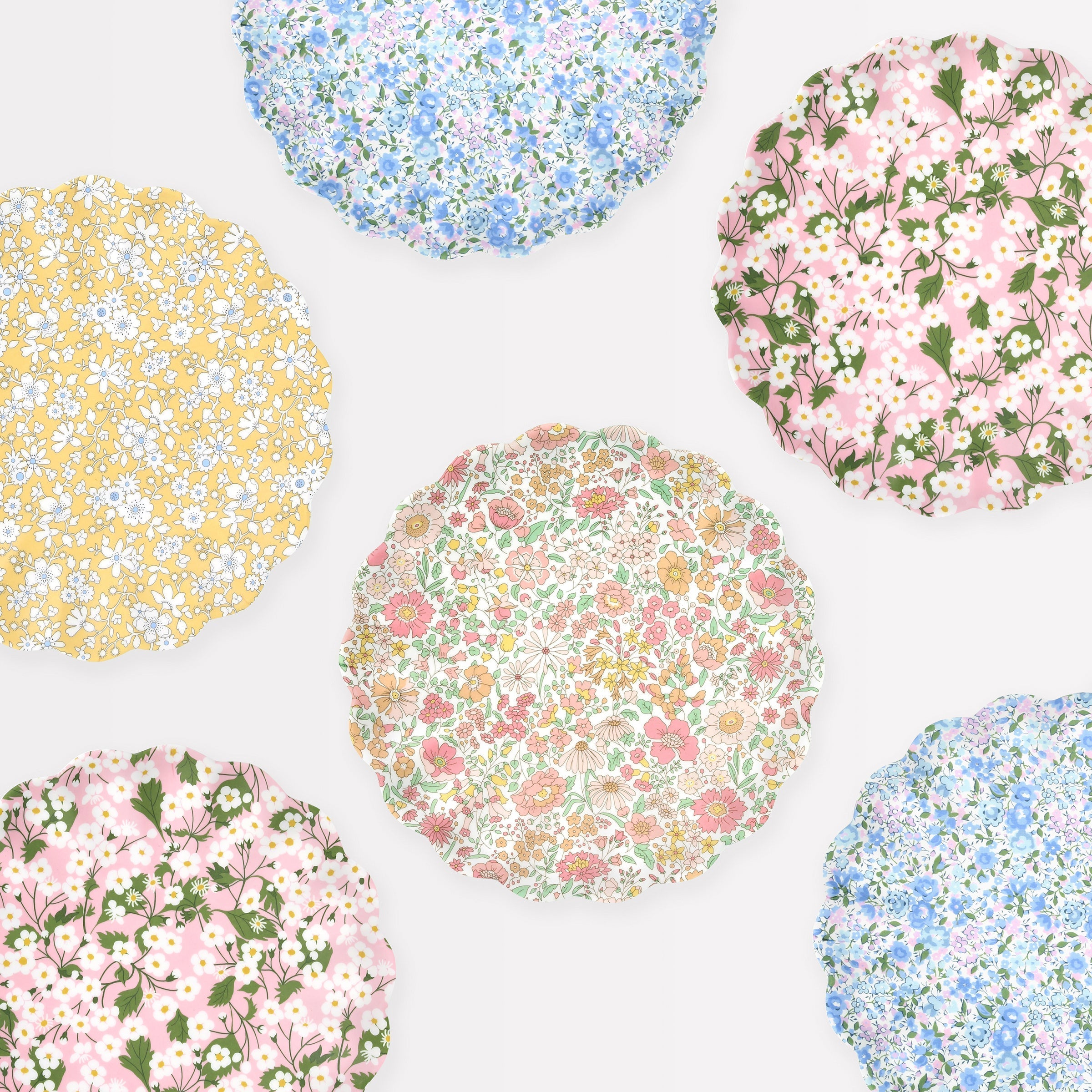 Lenox Fine Lenox Fine Meri Meri X Liberty Floral Melamine Small Plate, Set of 4 - Image 6