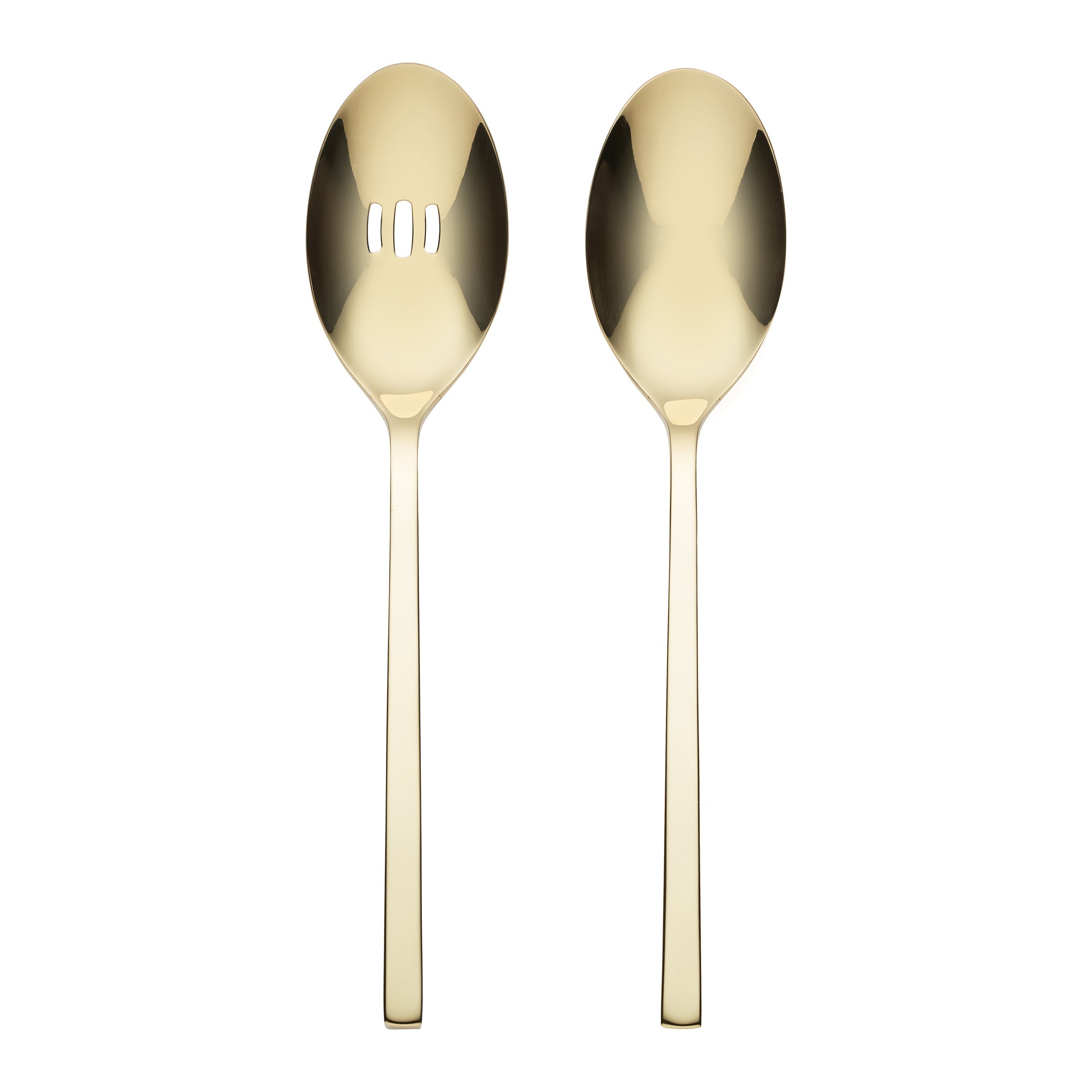 Lenox Fine Lenox Fine Allay Champagne 2-Piece Serving Spoons