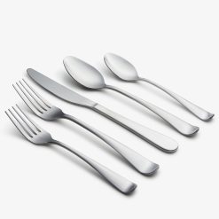 Lenox Fine Lenox Fine Rhiannon Satin 45-Piece Flatware Set
