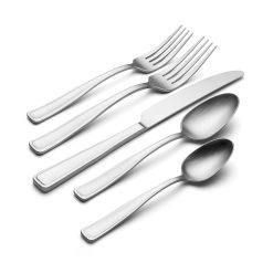 Alternative view of Lenox Fine Lenox Fine Reid Satin 20-Piece Flatware Set