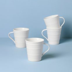 Lenox Fine Lenox Fine Tin Can Alley Mugs, Set of 4