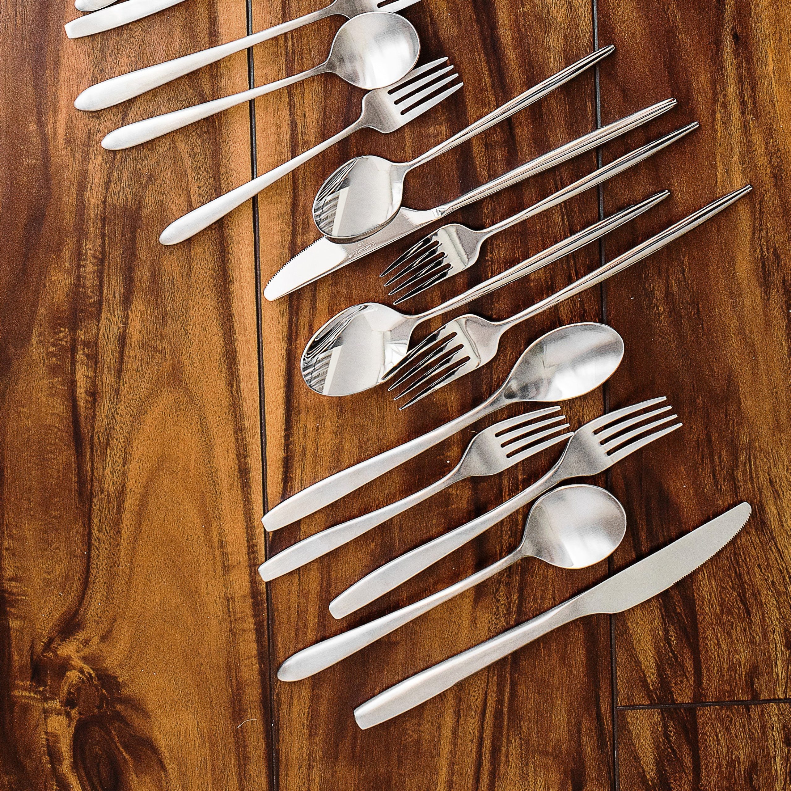 Lenox Fine Lenox Fine Averie Satin 20-Piece Flatware Set - Image 2