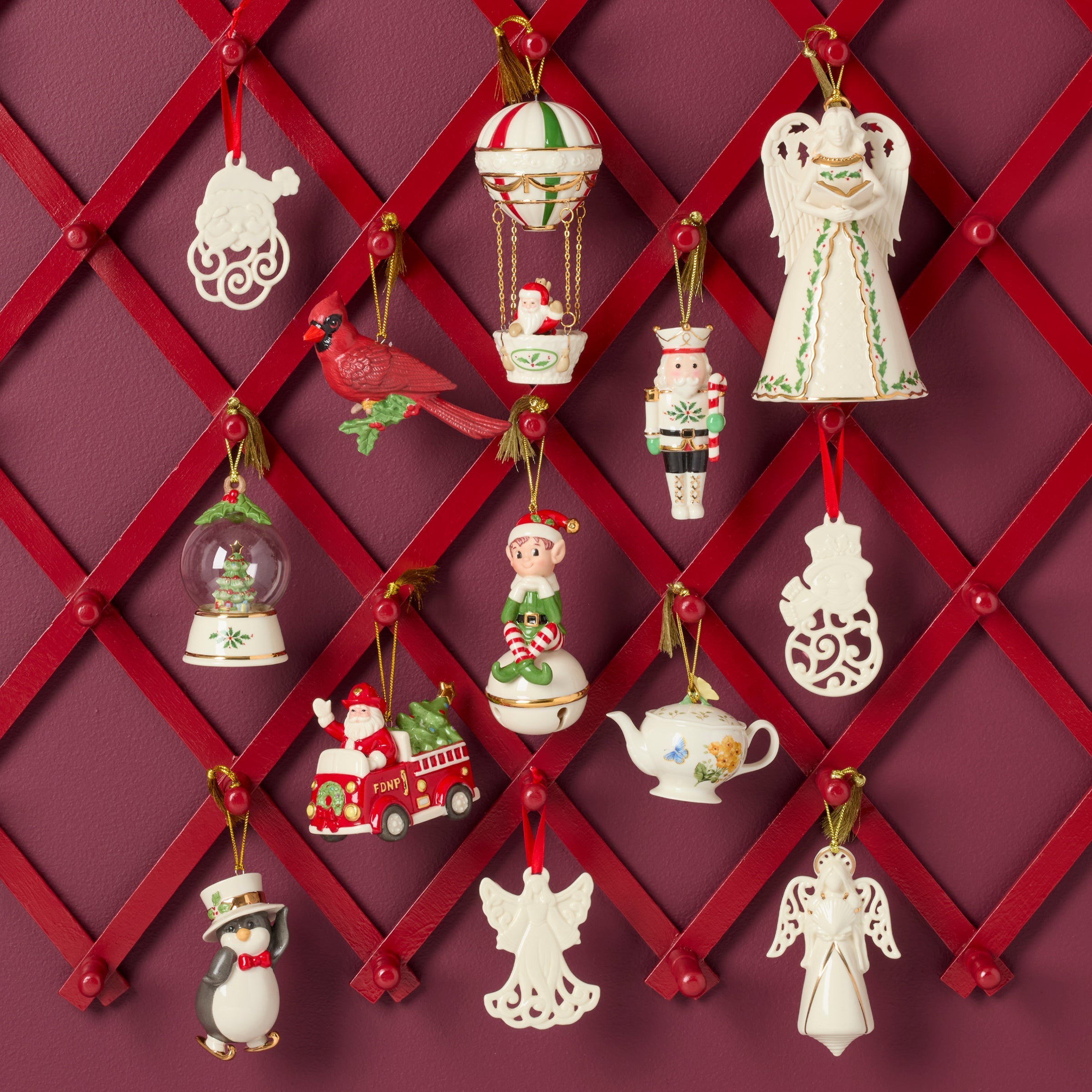 Lenox Fine Lenox Fine Santa In Fire Truck Ornament - Image 3