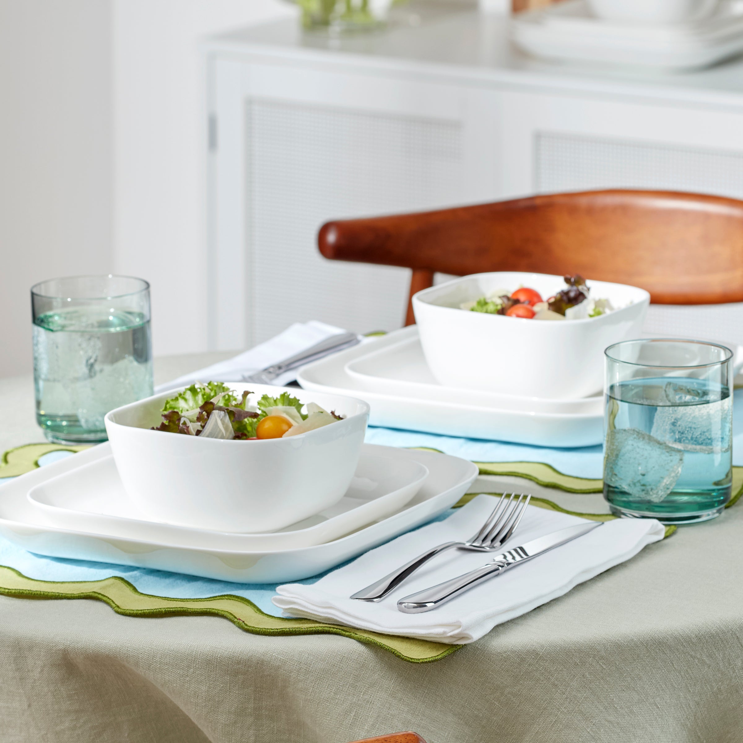 Lenox Fine Lenox Fine Studio 1414 Square 12-Piece Dinnerware Set - Image 8