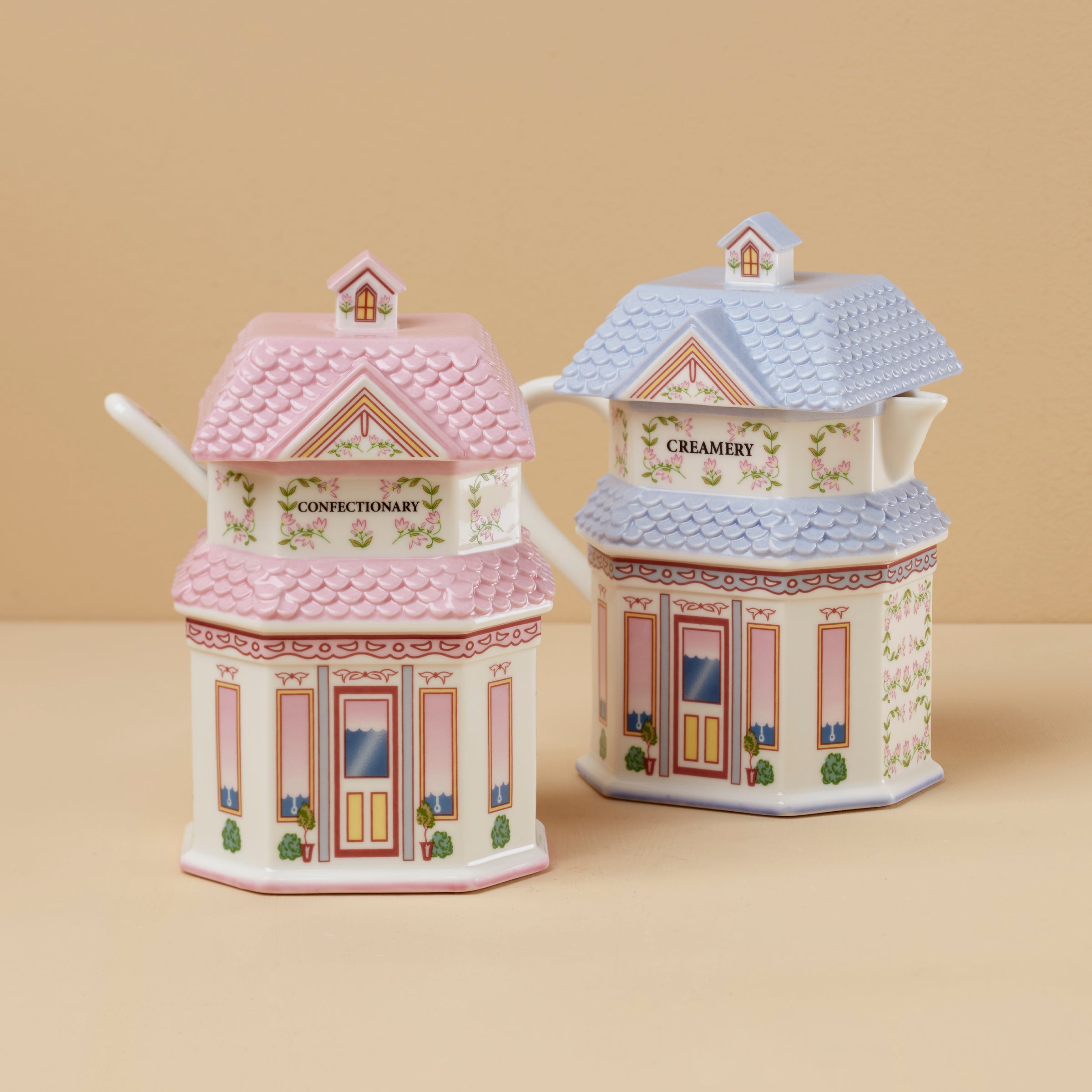 Lenox Fine Lenox Fine Lenox Spice Village Sugar & Creamer Set - Image 2