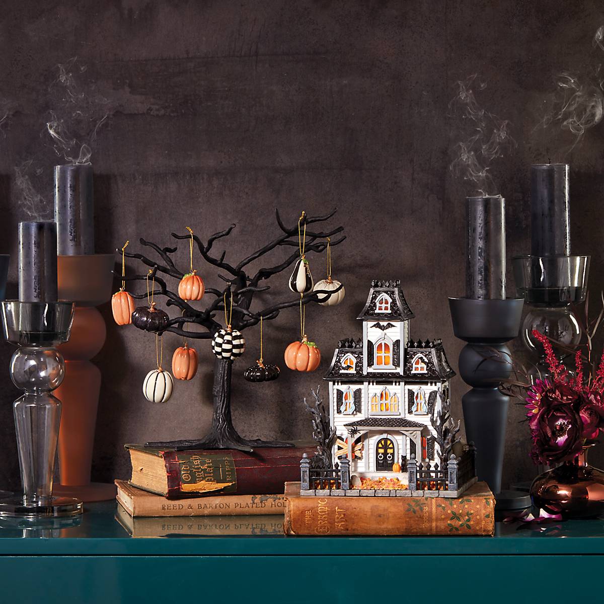 Lenox Fine Lenox Fine Matte Black Metal Ornament Tree - Image 2