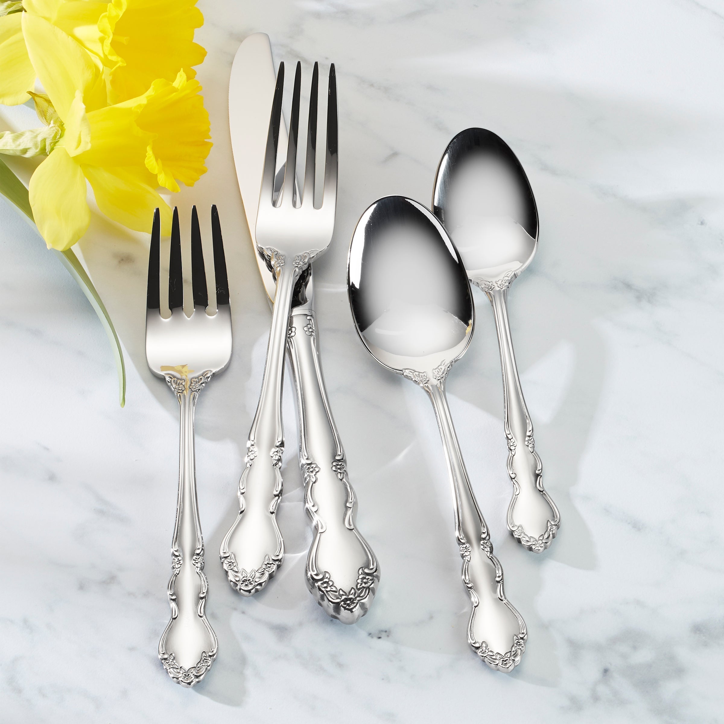 Lenox Fine Lenox Fine Dover 20-Piece Flatware Set - Image 2