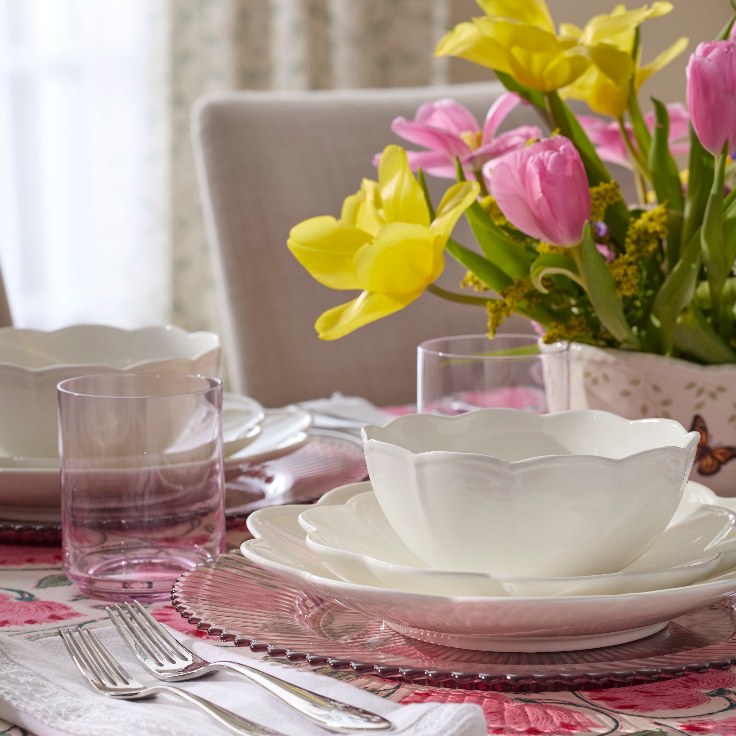 Lenox Fine Lenox Fine Studio 1414 Scallop 12-Piece Dinnerware Set - Image 7