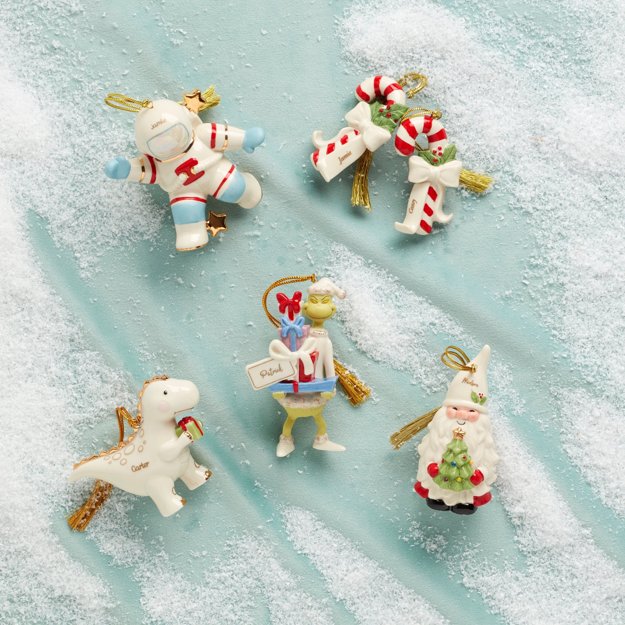 Lenox Fine Lenox Fine Personalized Grinch Ornament - Image 3