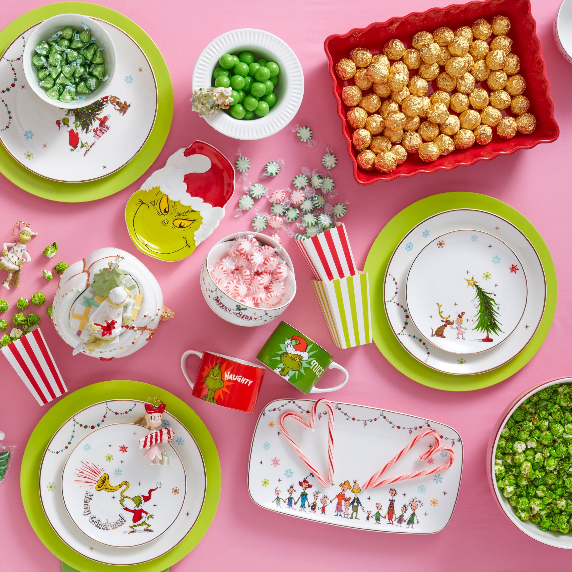 Lenox Fine Lenox Fine Merry Grinchmas Candy Dish - Image 4