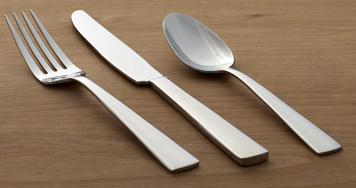 Lenox Fine Lenox Fine Nocha Satin 20-Piece Flatware Set - Image 2
