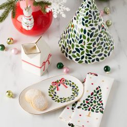 Alternative view of Lenox Fine Lenox Fine Be Jolly Milk & Cookie Plate