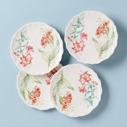 Lenox Fine Lenox Fine Butterfly Meadow Melamine Accent Plates, Set of 4