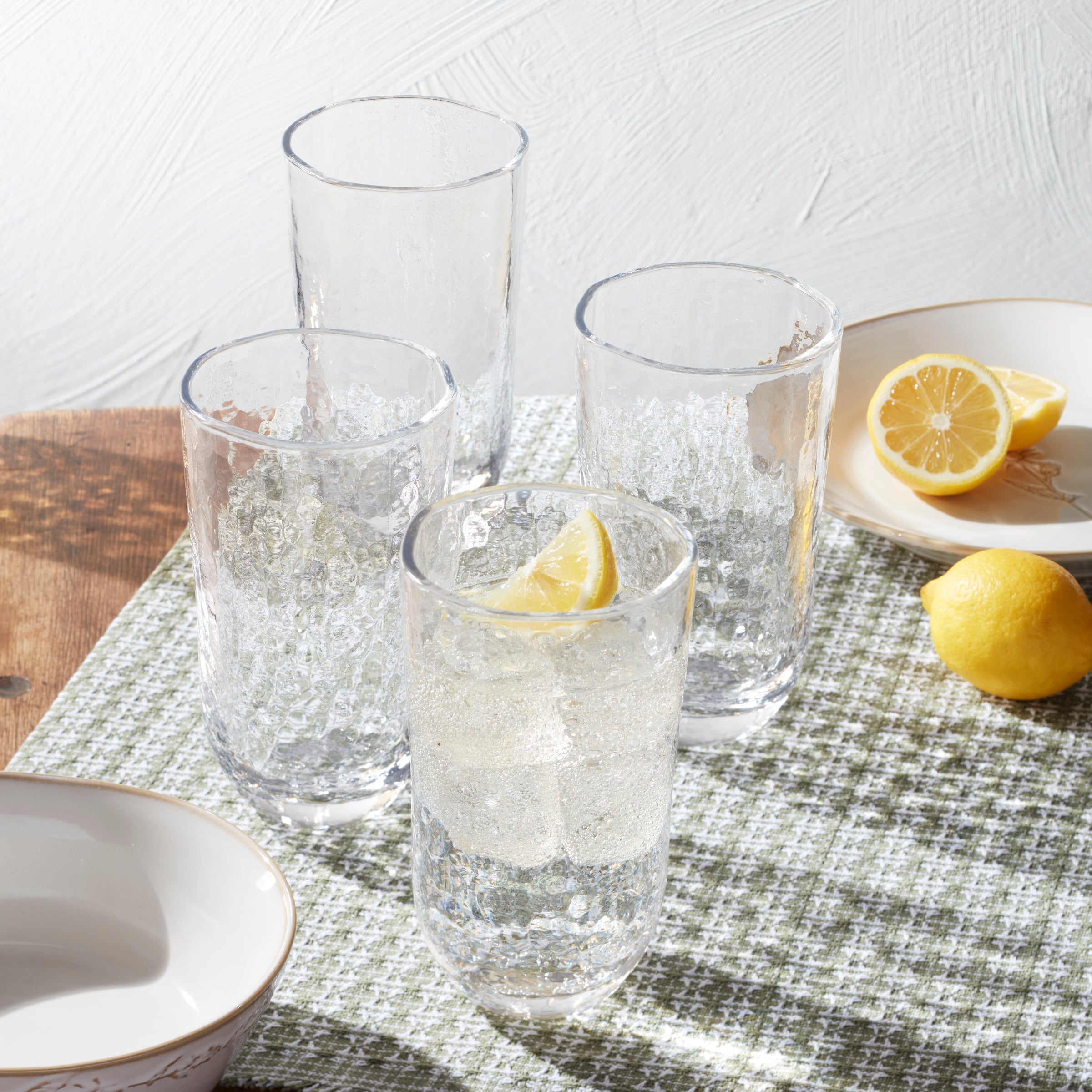 Lenox Fine Lenox Fine Homespun Clear Tall Tumbler - Set Of 4 - Image 4