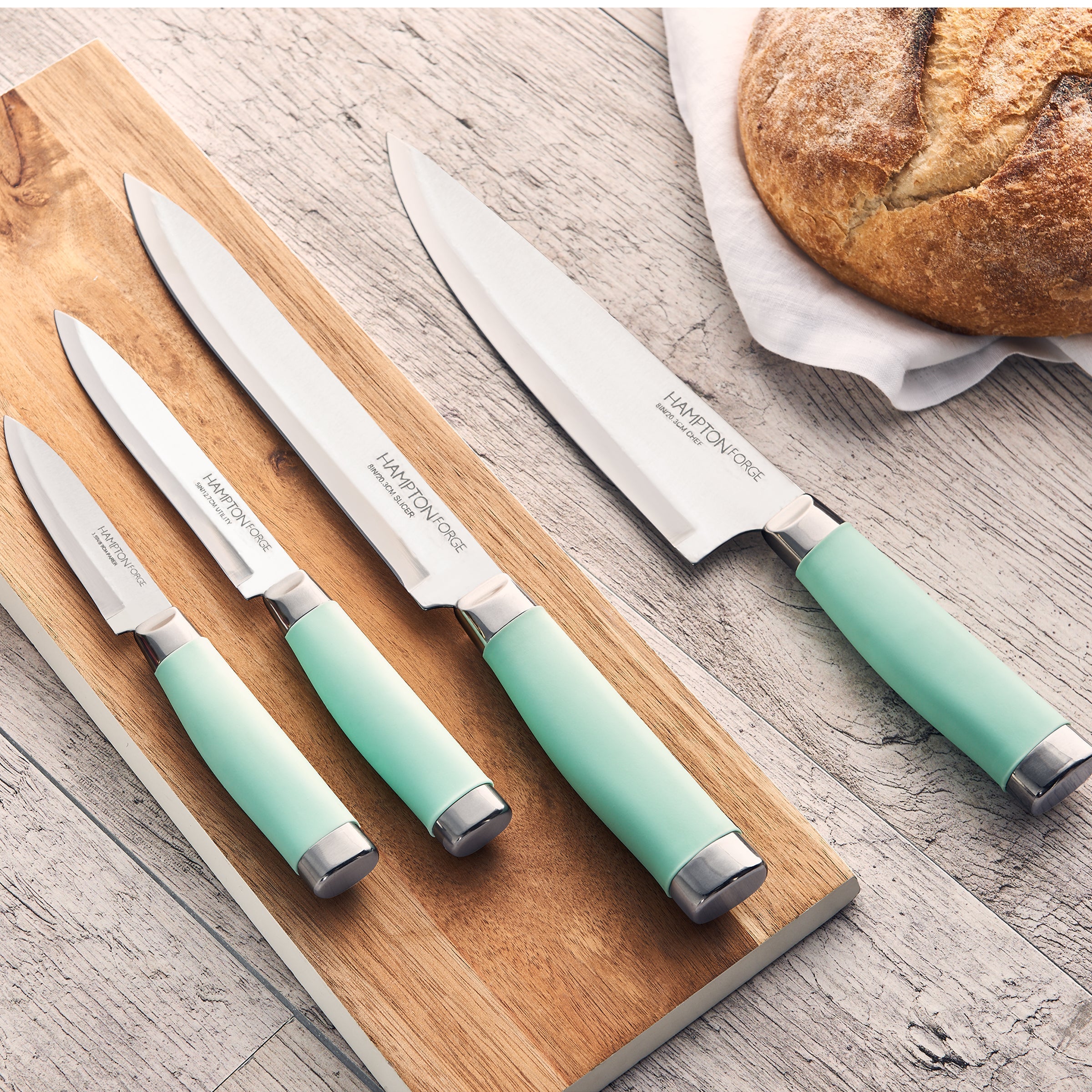 Lenox Fine Lenox Fine Epicure Pistachio 17-Piece Cutlery Block Set - Image 2
