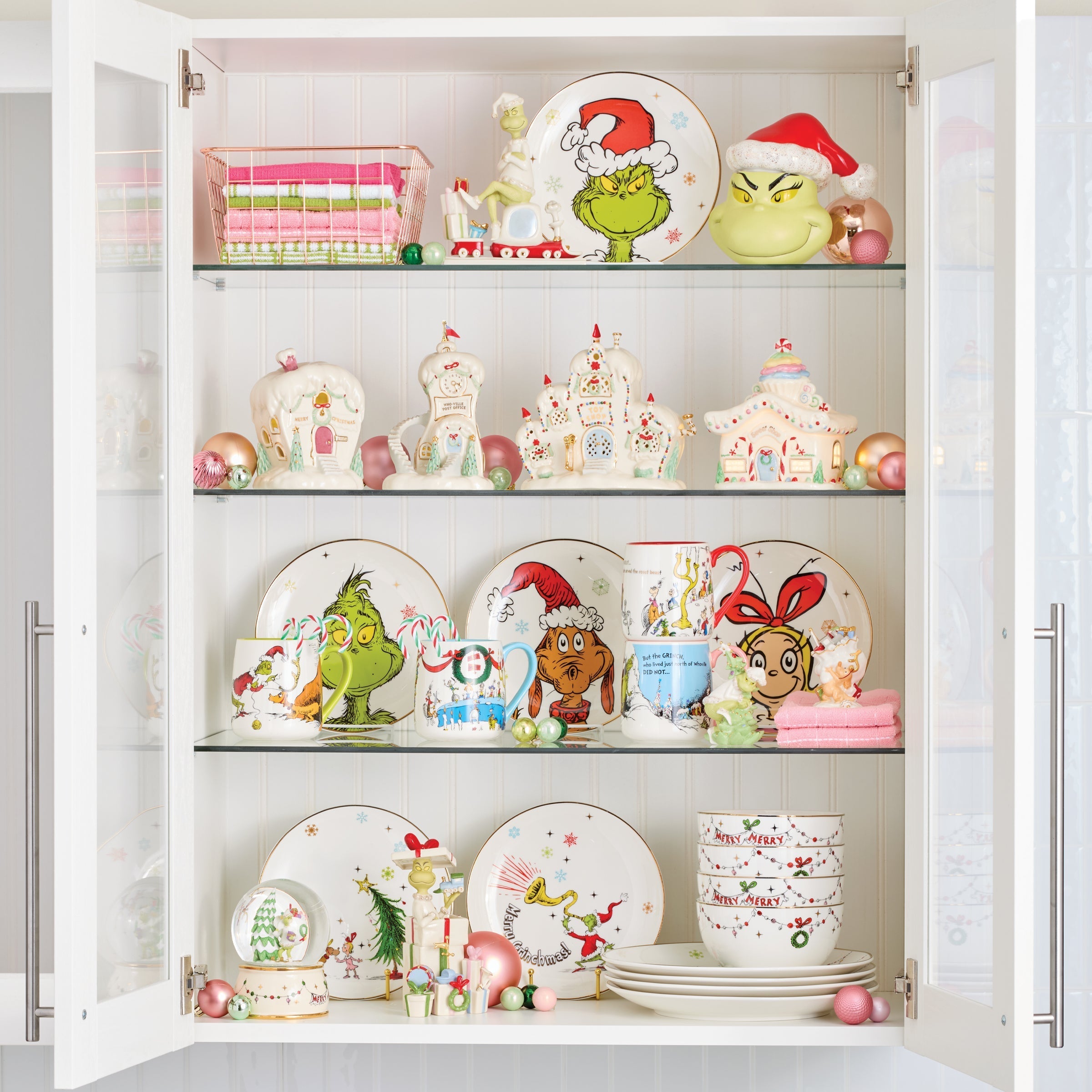 Lenox Fine Lenox Fine Merry Grinchmas Grinchie Grins Accent Plates, Set of 4 - Image 2