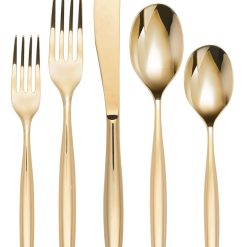 Lenox Fine Lenox Fine Braga Gold Mirror 20-Piece Flatware Set