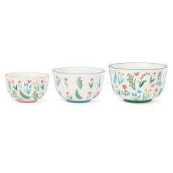 Lenox Fine Lenox Fine First Blooms 3-Piece Nesting Bowl Set