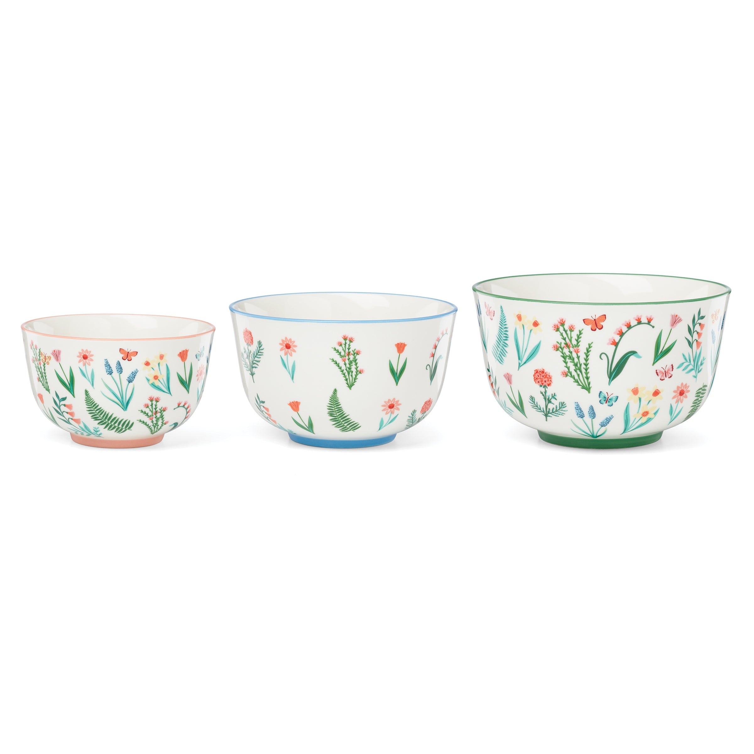 Lenox Fine Lenox Fine First Blooms 3-Piece Nesting Bowl Set