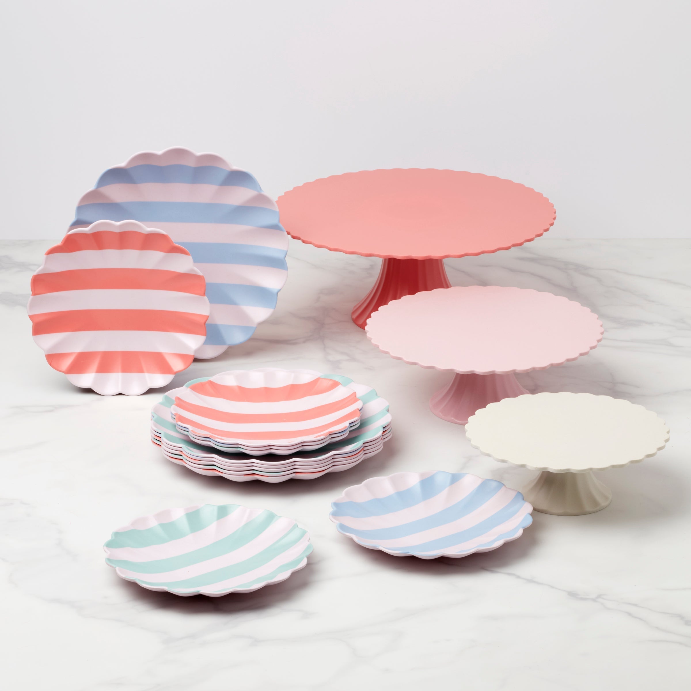 Lenox Fine Lenox Fine Bamboo Cream Small Cake Stand - Image 4